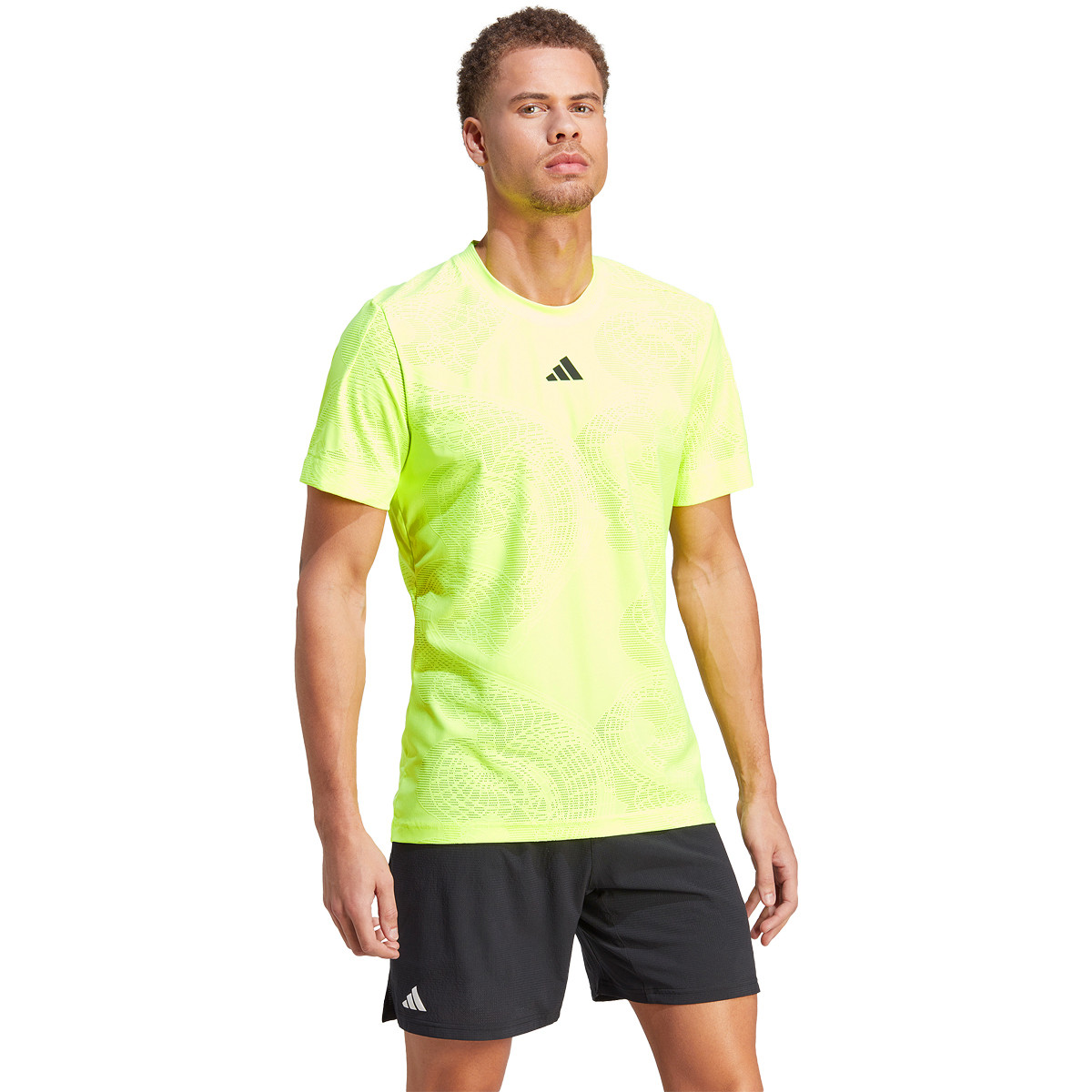 T shirt adidas vert outlet