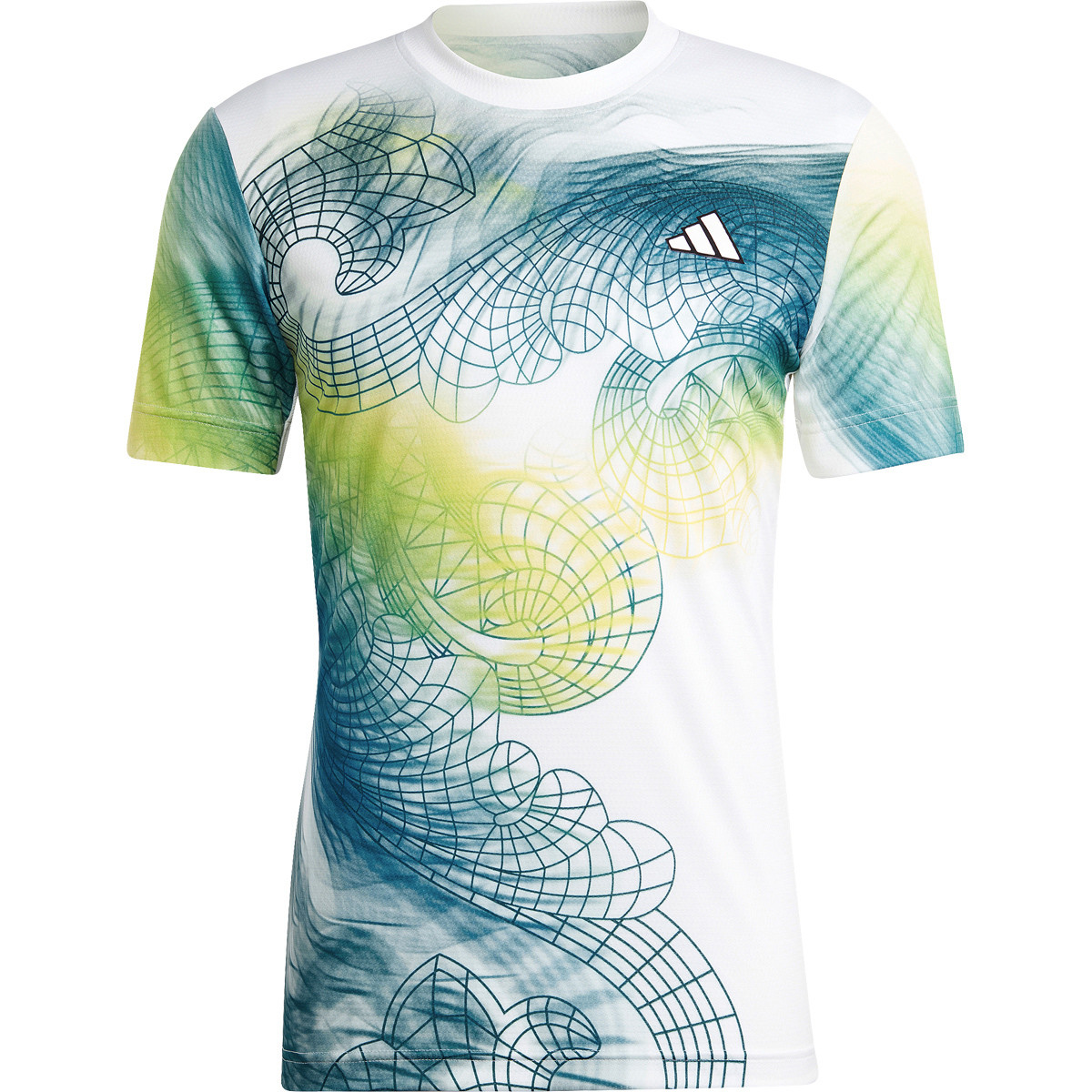 Adidas teal best sale t shirt