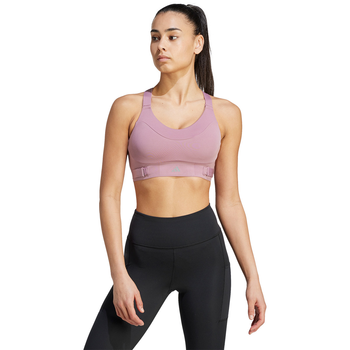 ADIDAS FAST HIGH SUPPORT SPORTS BRA ADIDAS Women s Clothing Tennispro