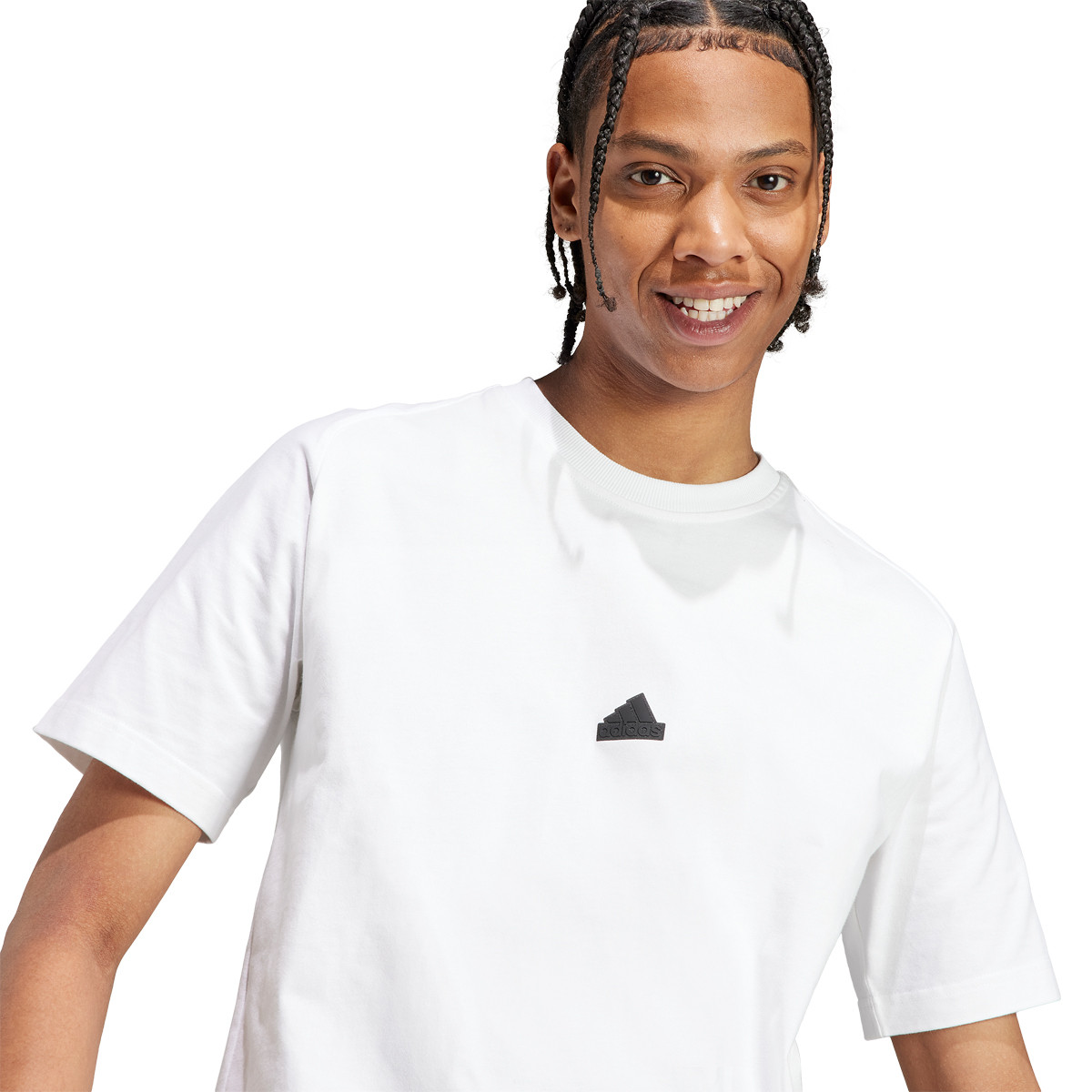 T shirt adidas sale original blanc