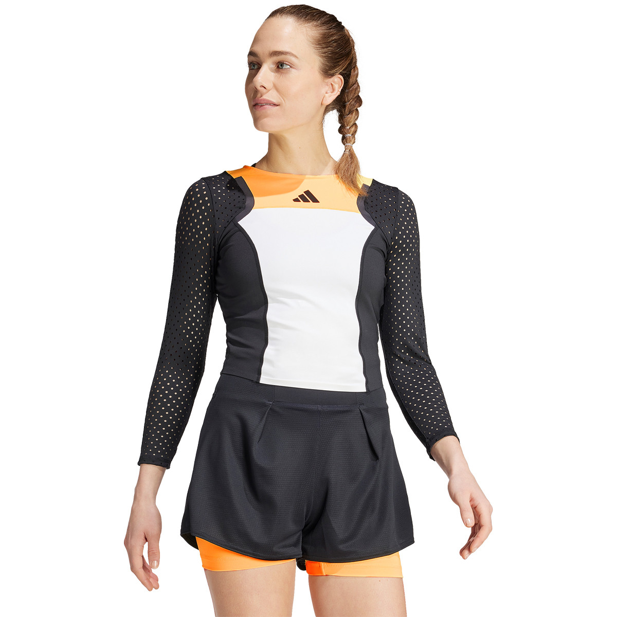 Womens long sleeve adidas top discount