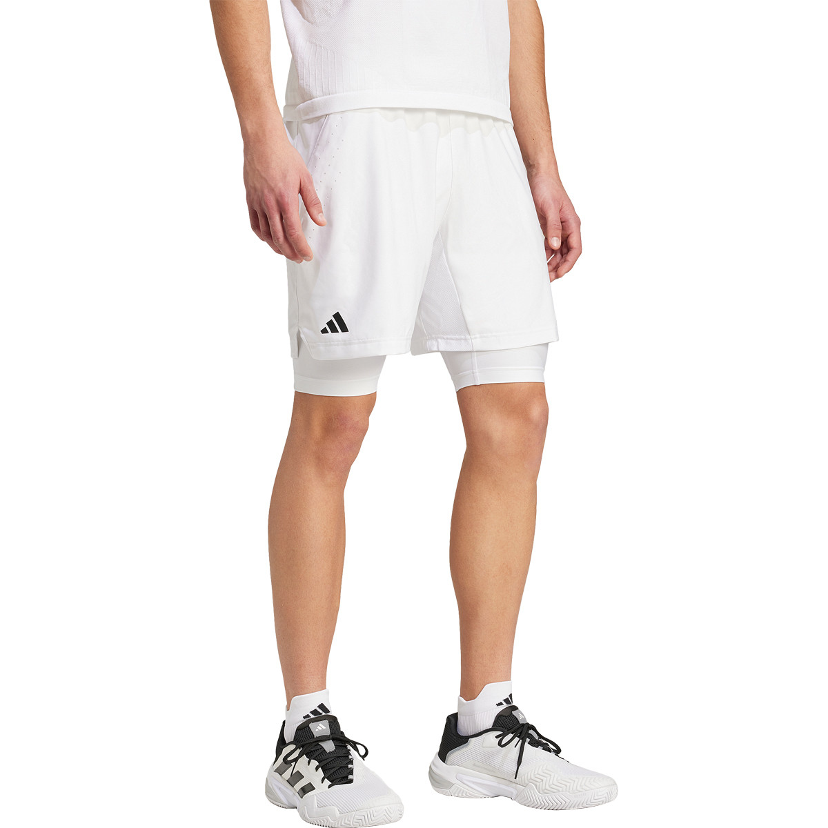 ADIDAS 2IN1 ATHLETE LONDON SHORTS ADIDAS Men s Clothing Tennispro