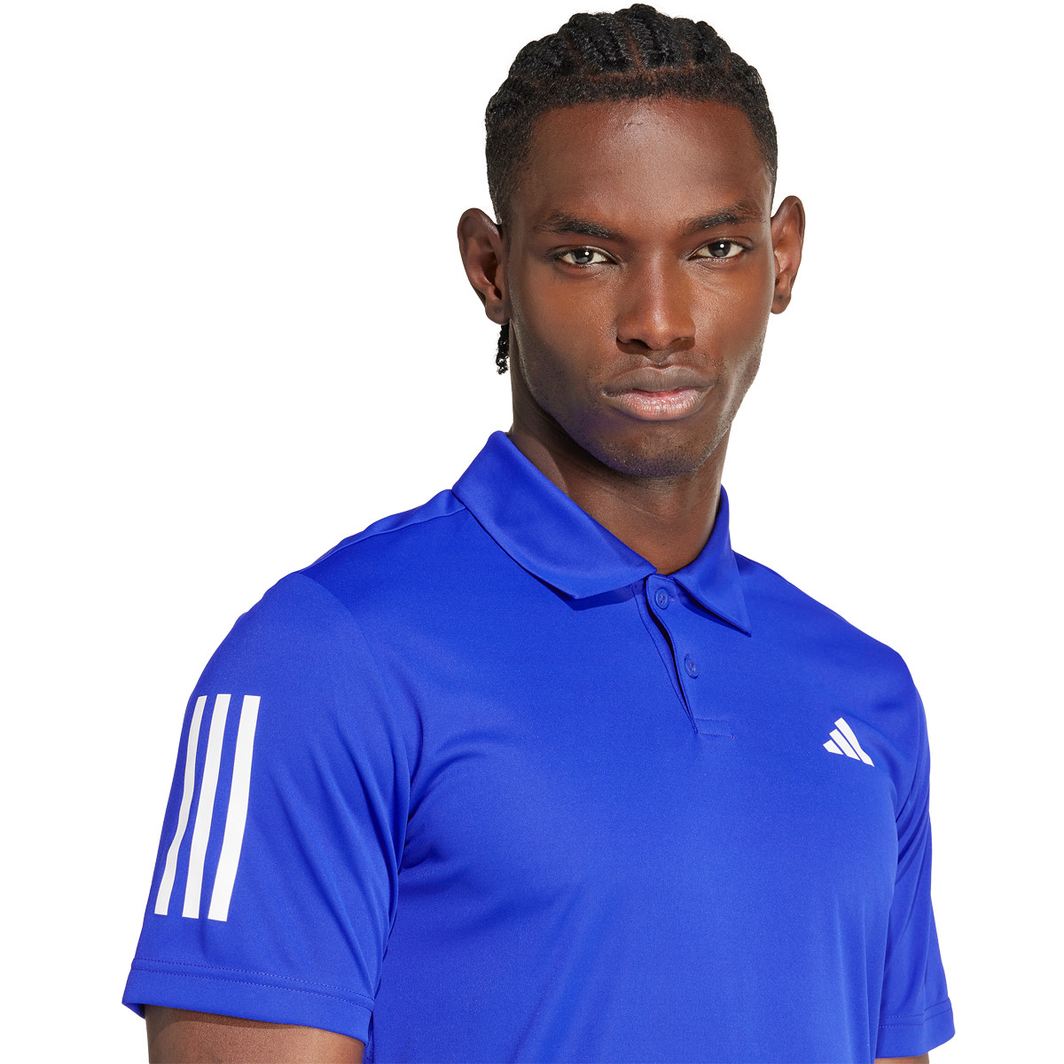 Polo adidas bleu deals