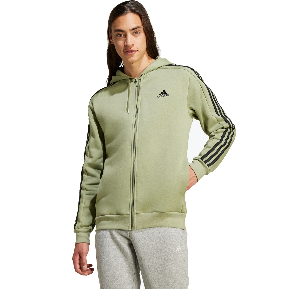 Veste adidas homme verte discount