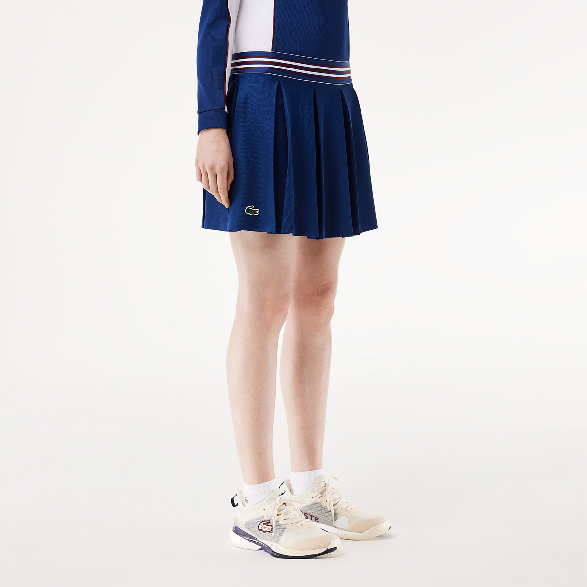 Pleated tennis skirt lacoste outlet