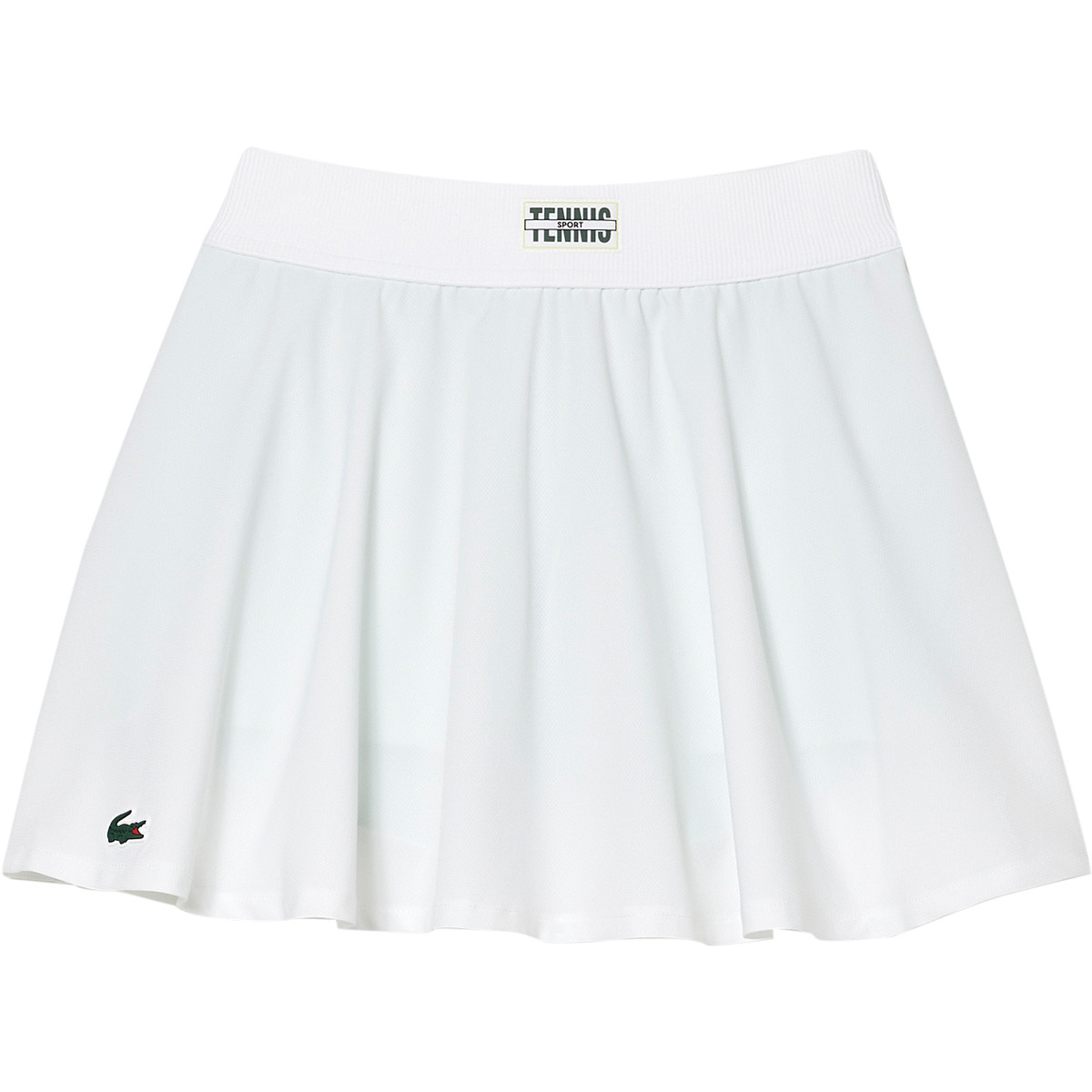 White hotsell lacoste skirt