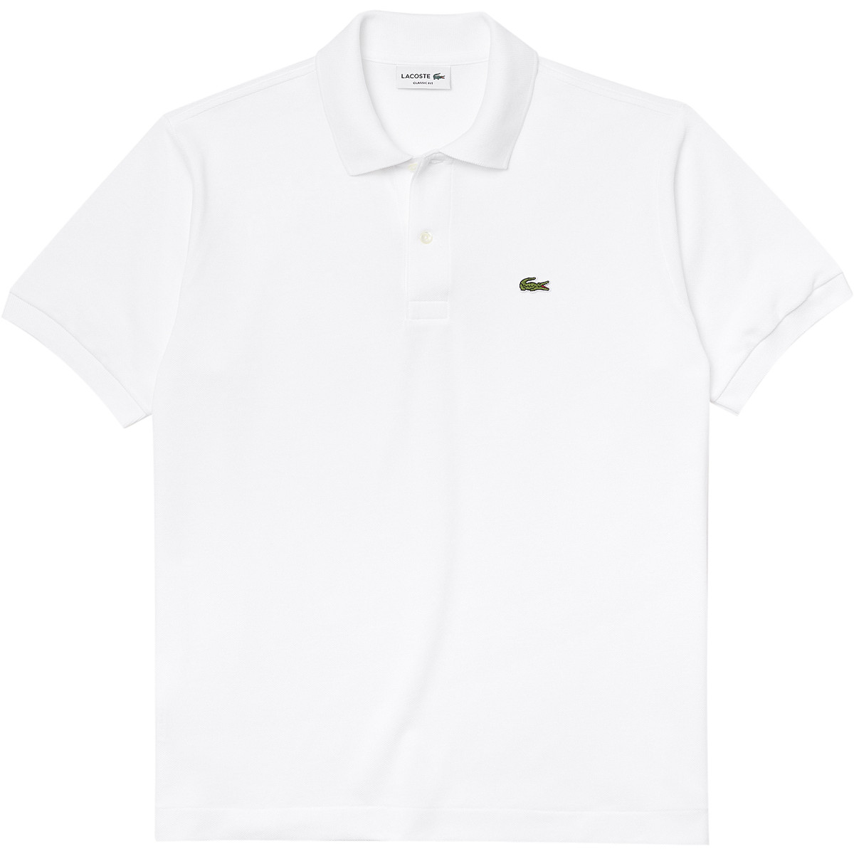 Polo lacoste deals l1212 blanc