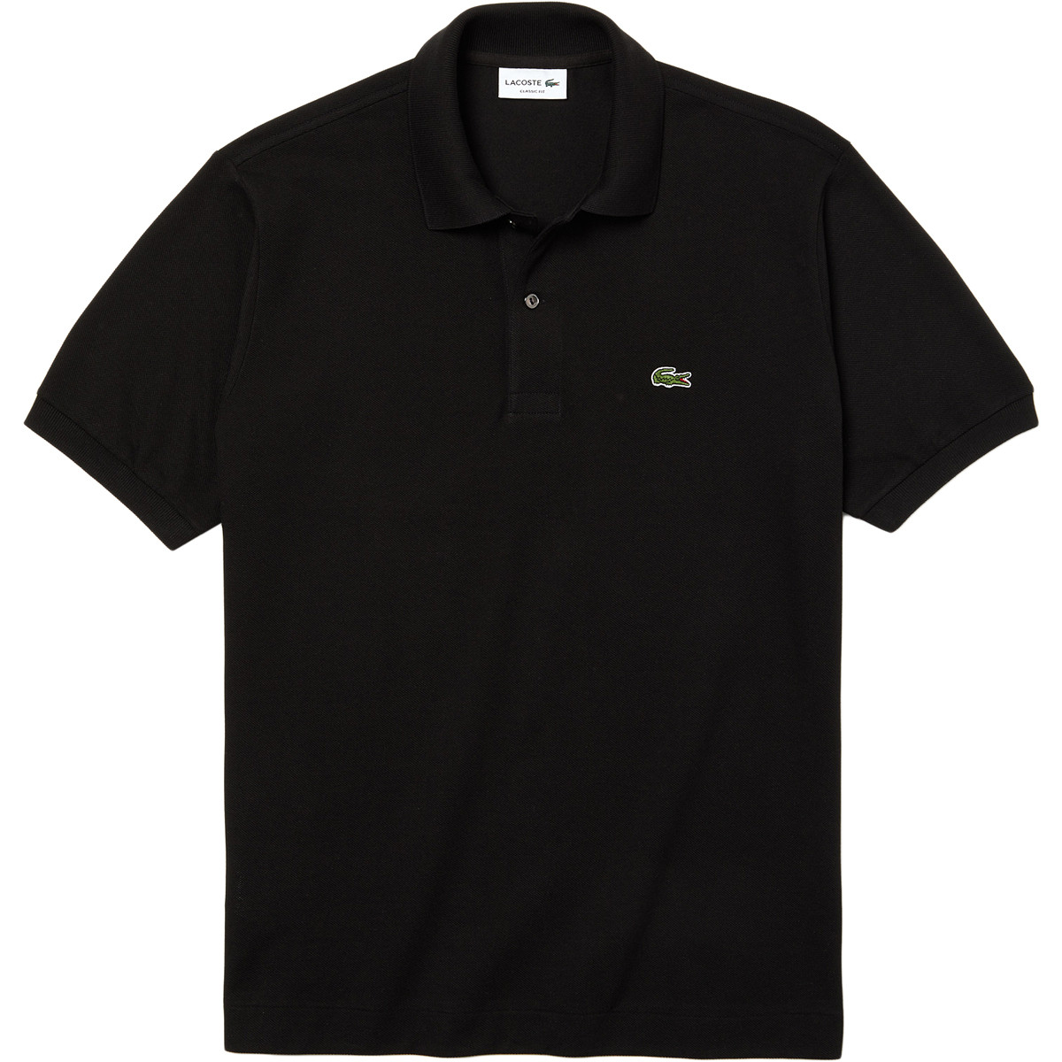 Lacoste best sale polo noir