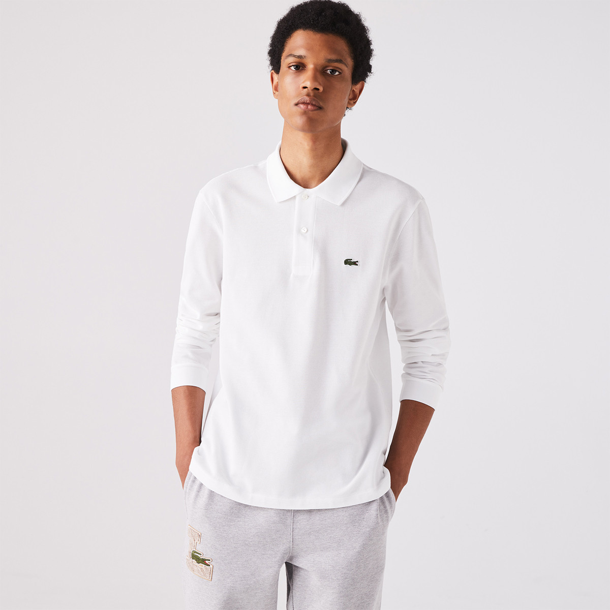 LACOSTE L1312 LONG SLEEVE POLO LACOSTE Men s Clothing
