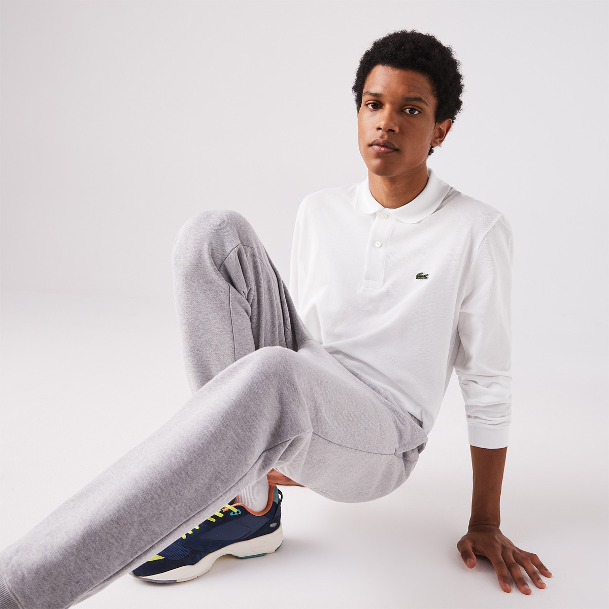 Survet lacoste gris cheap
