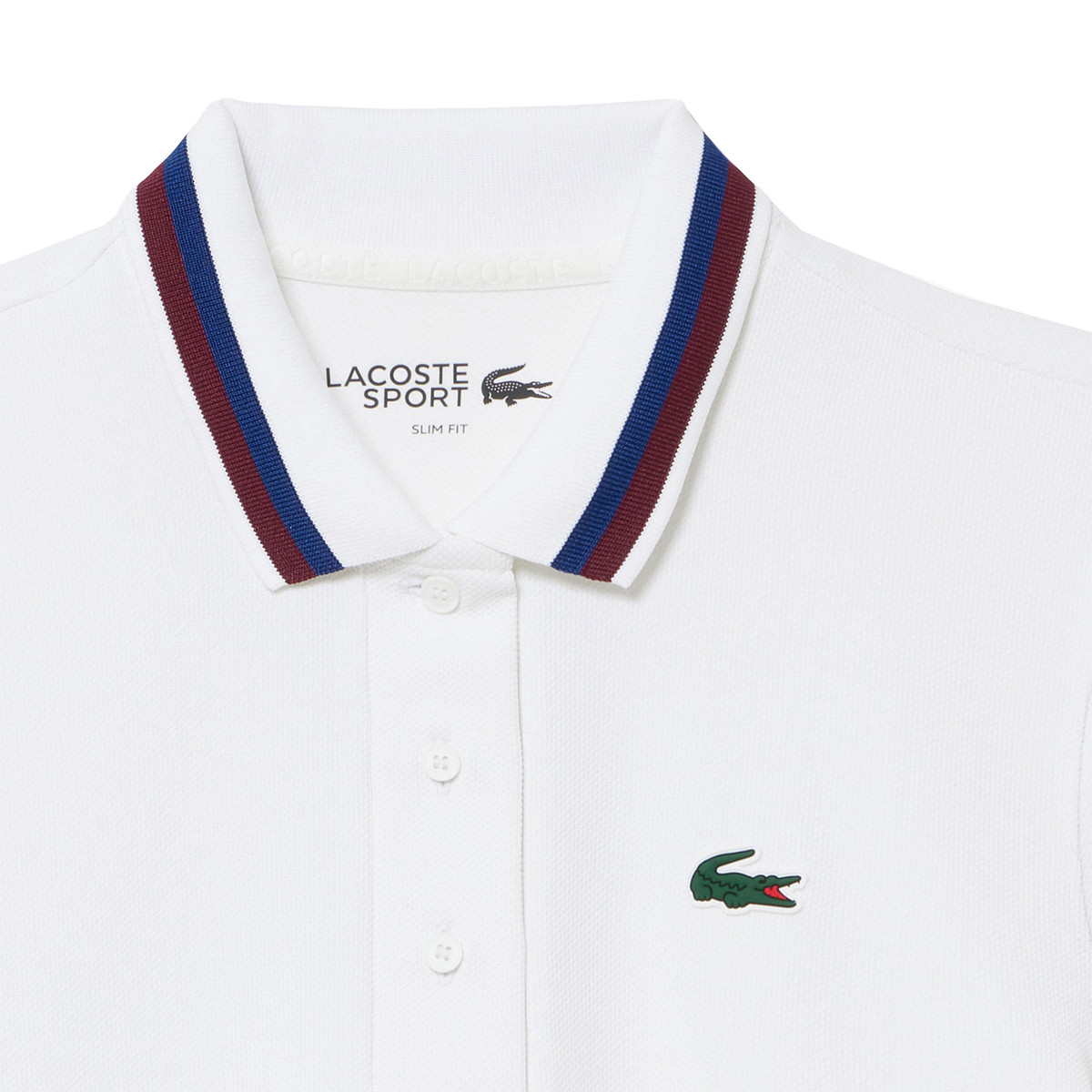 White lacoste top 2025