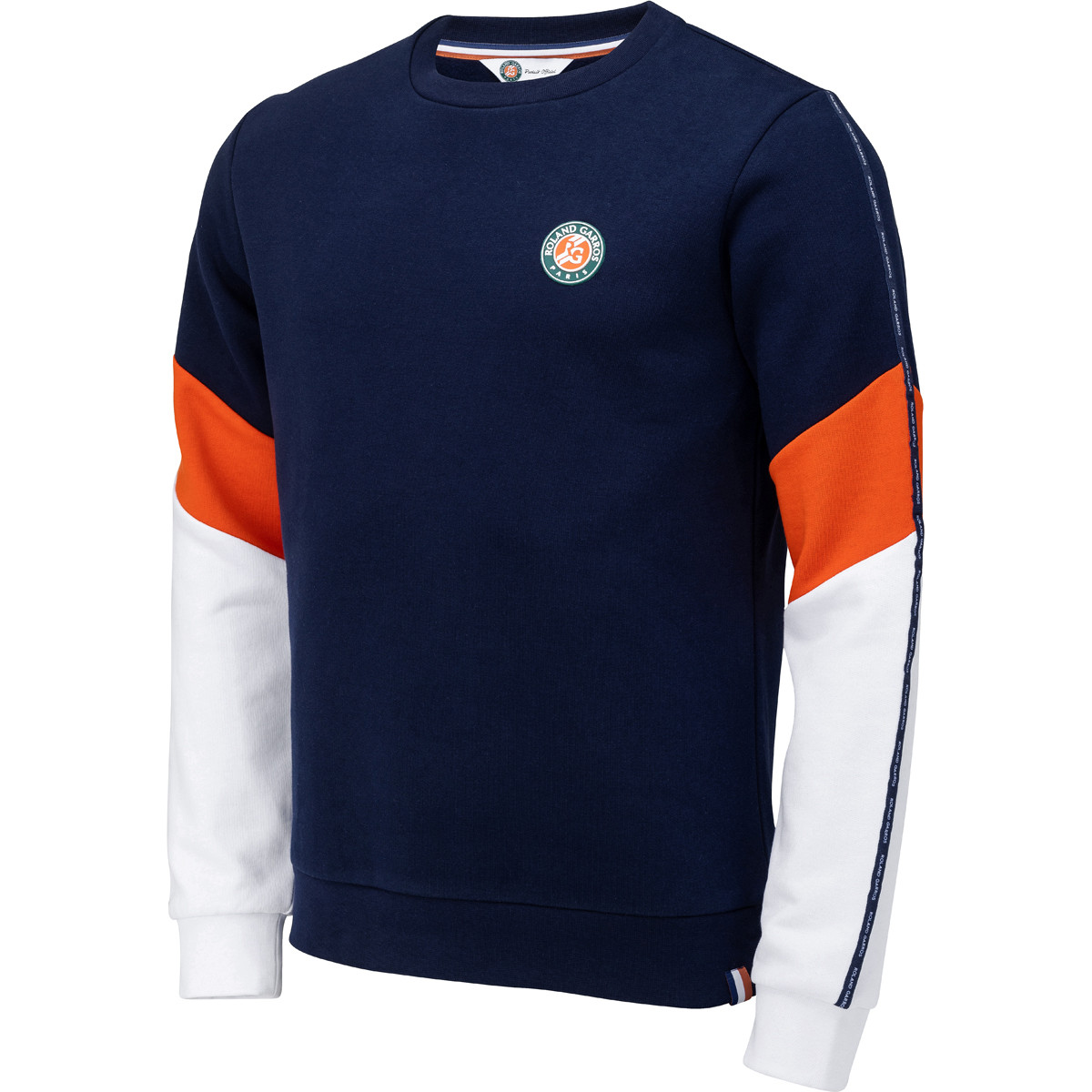  ROLAND GARROS STRIPED SWEATSHIRT