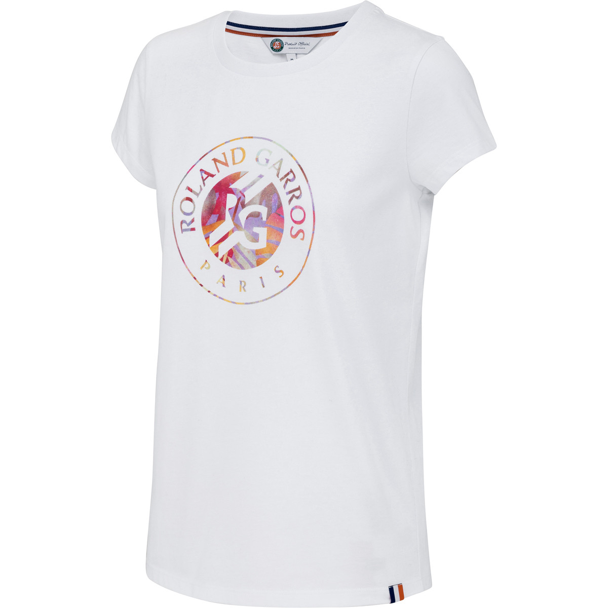 T-SHIRT FEMME ROLAND GARROS BIG LOGO