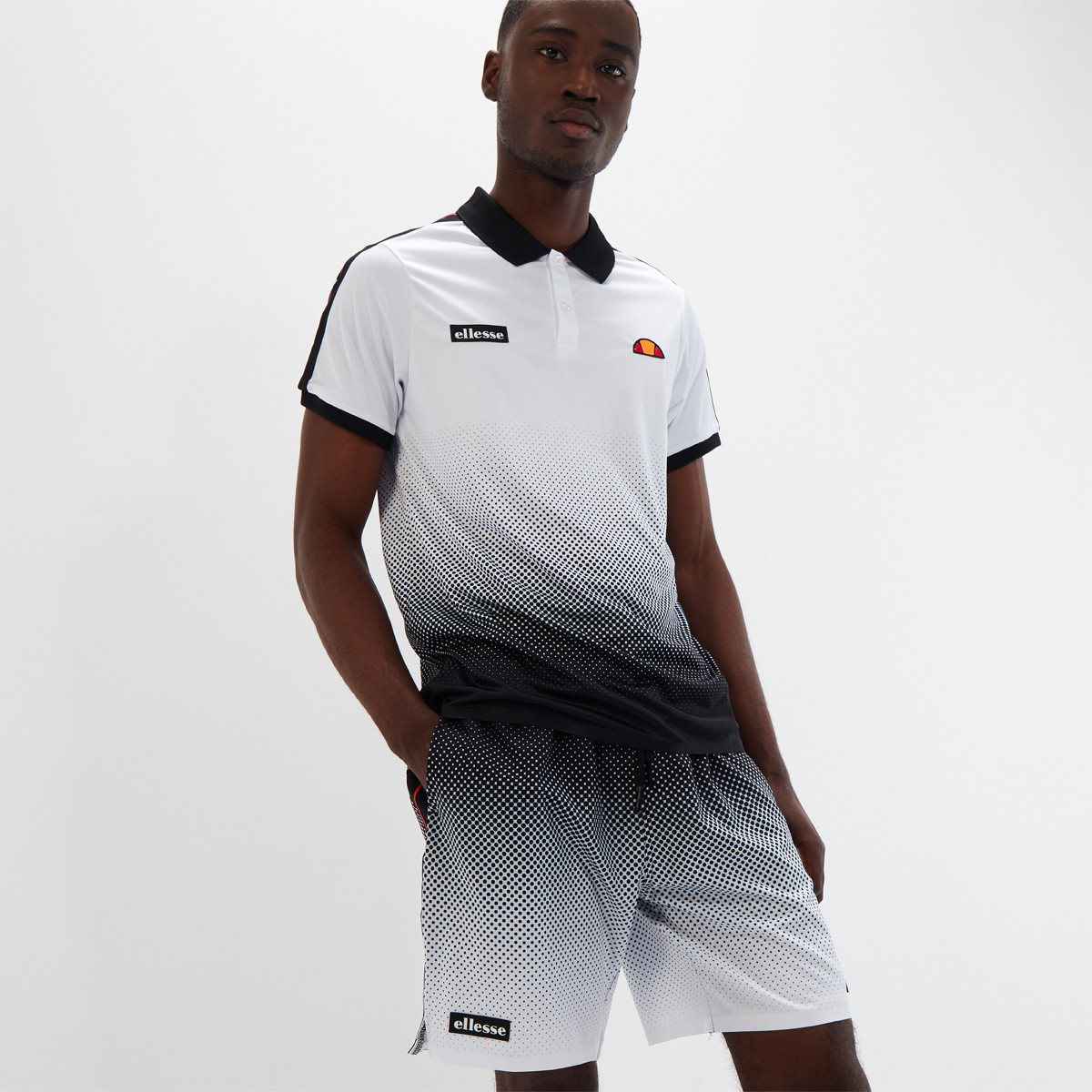 Ensemble ellesse shop noir homme