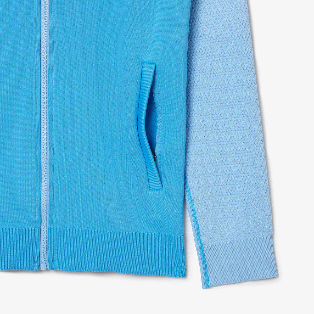 LACOSTE FULL ZIP COLLAR JACKET DJOKOVIC NEW YORK - LACOSTE