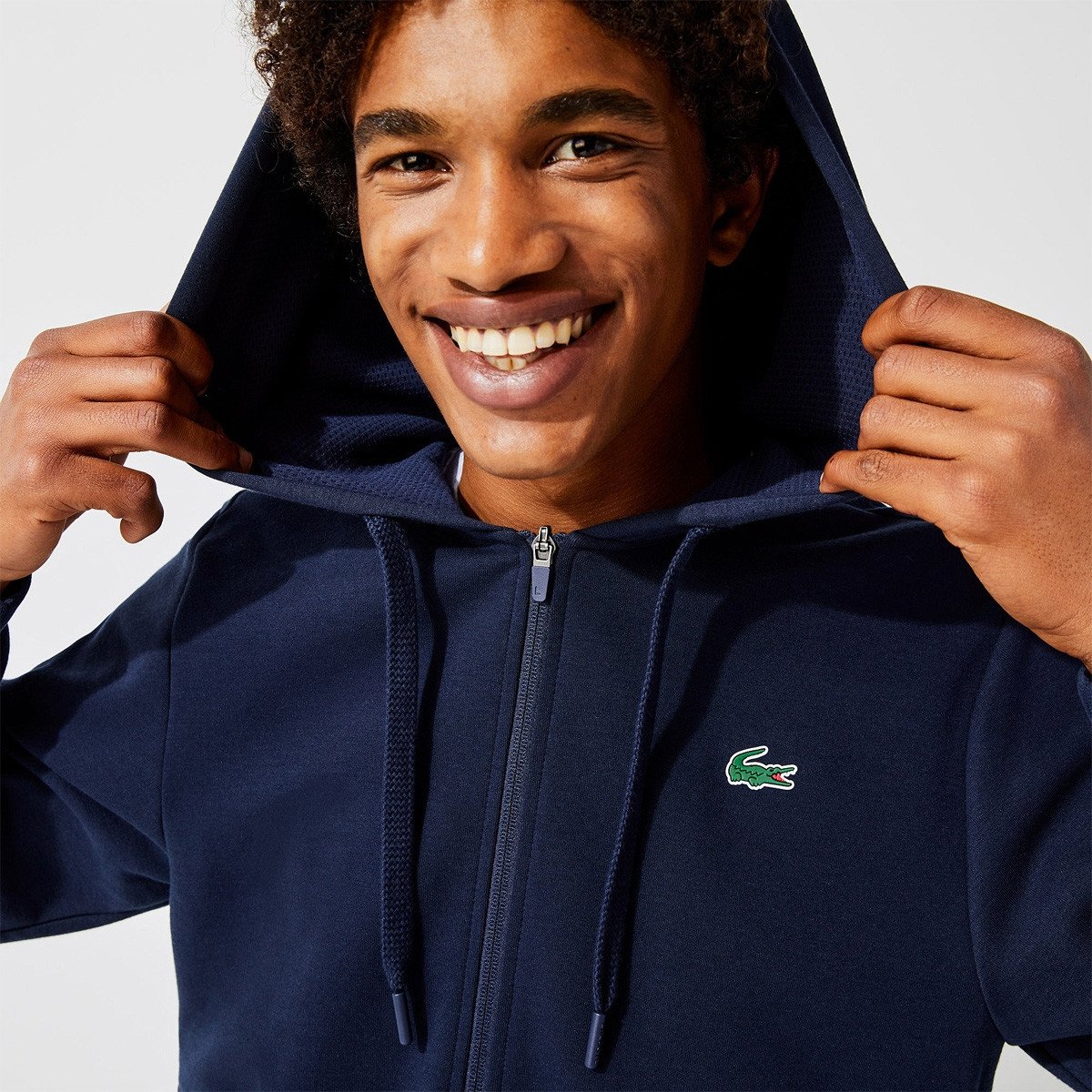 Zip hoodie sale lacoste