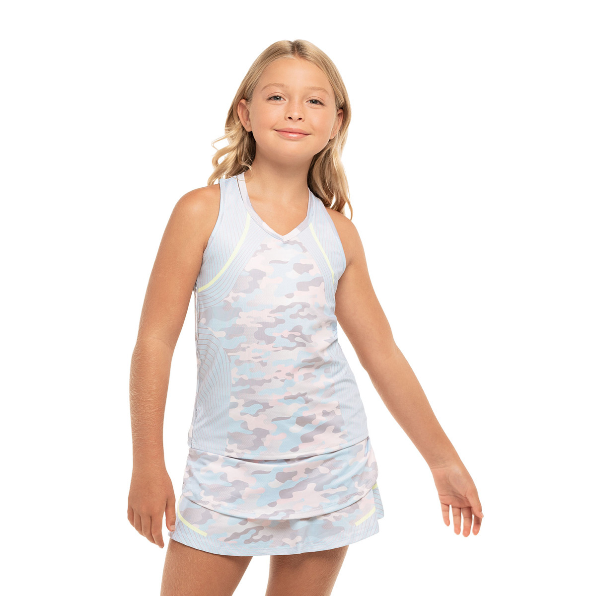 JUNIOR GIRLS LUCKY IN LOVE UNDERCOVER LOVE TANK TOP