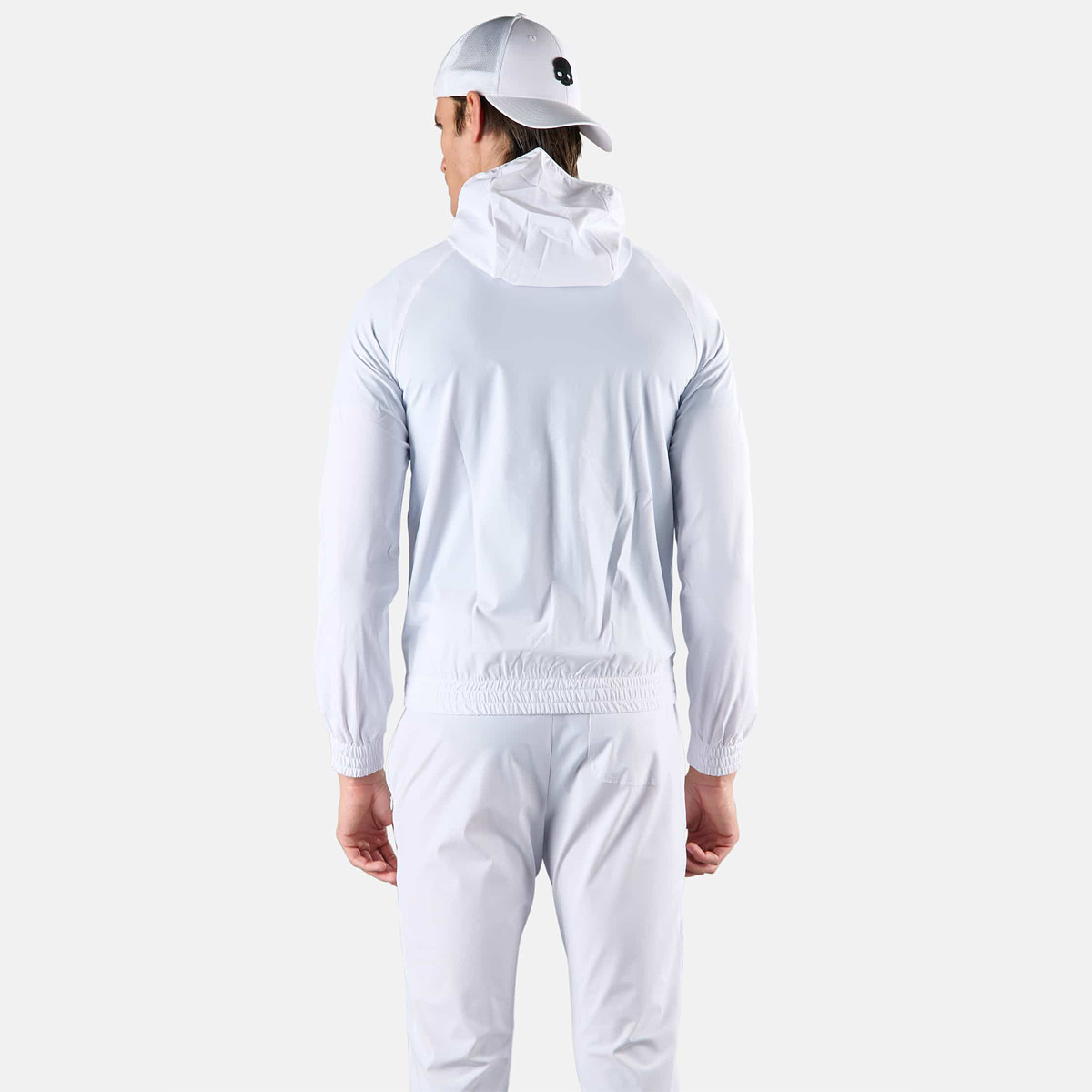 SWEAT HYDROGEN TECH FZ A CAPUCHE ZIP SKULL - HYDROGEN