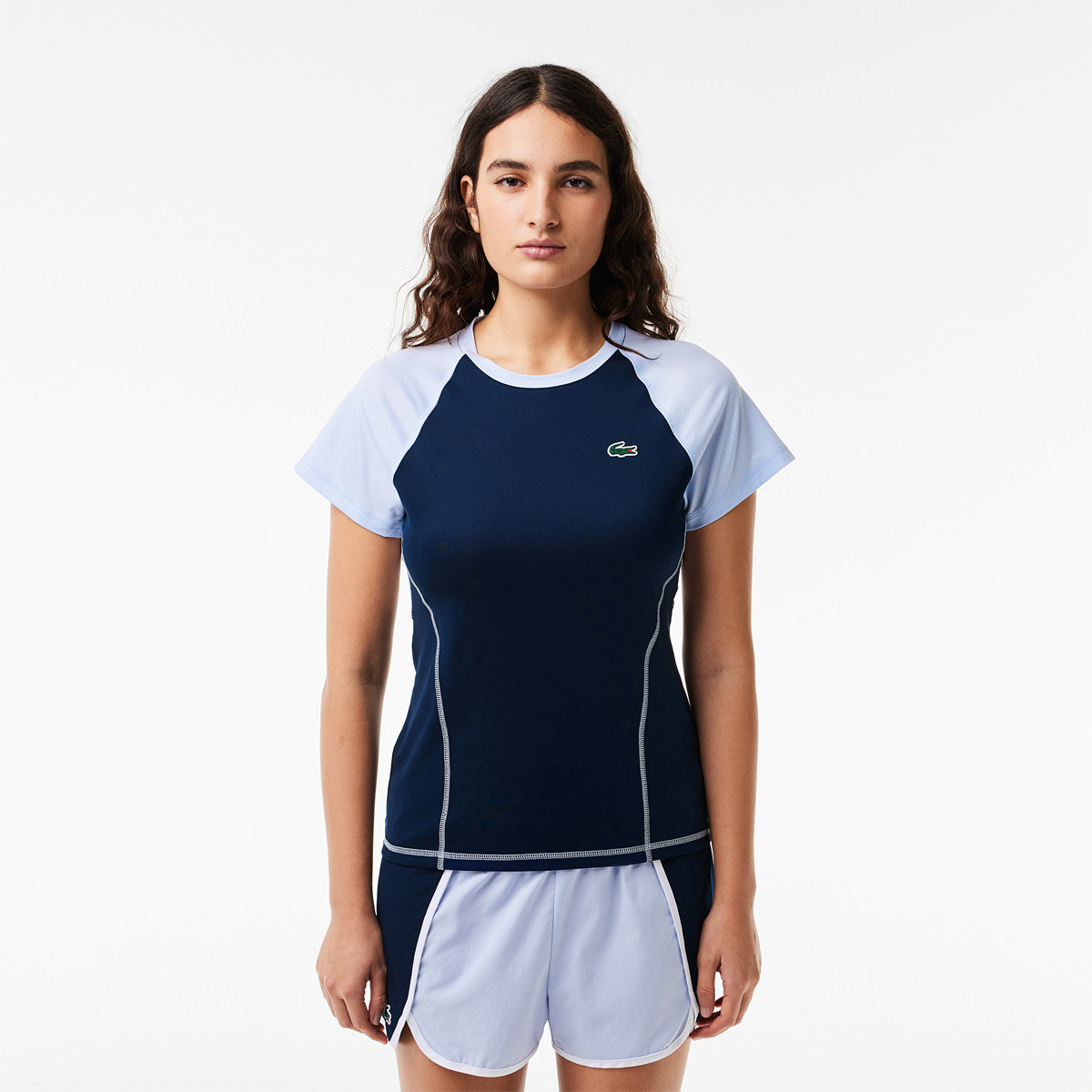 T shirt femme lacoste on sale