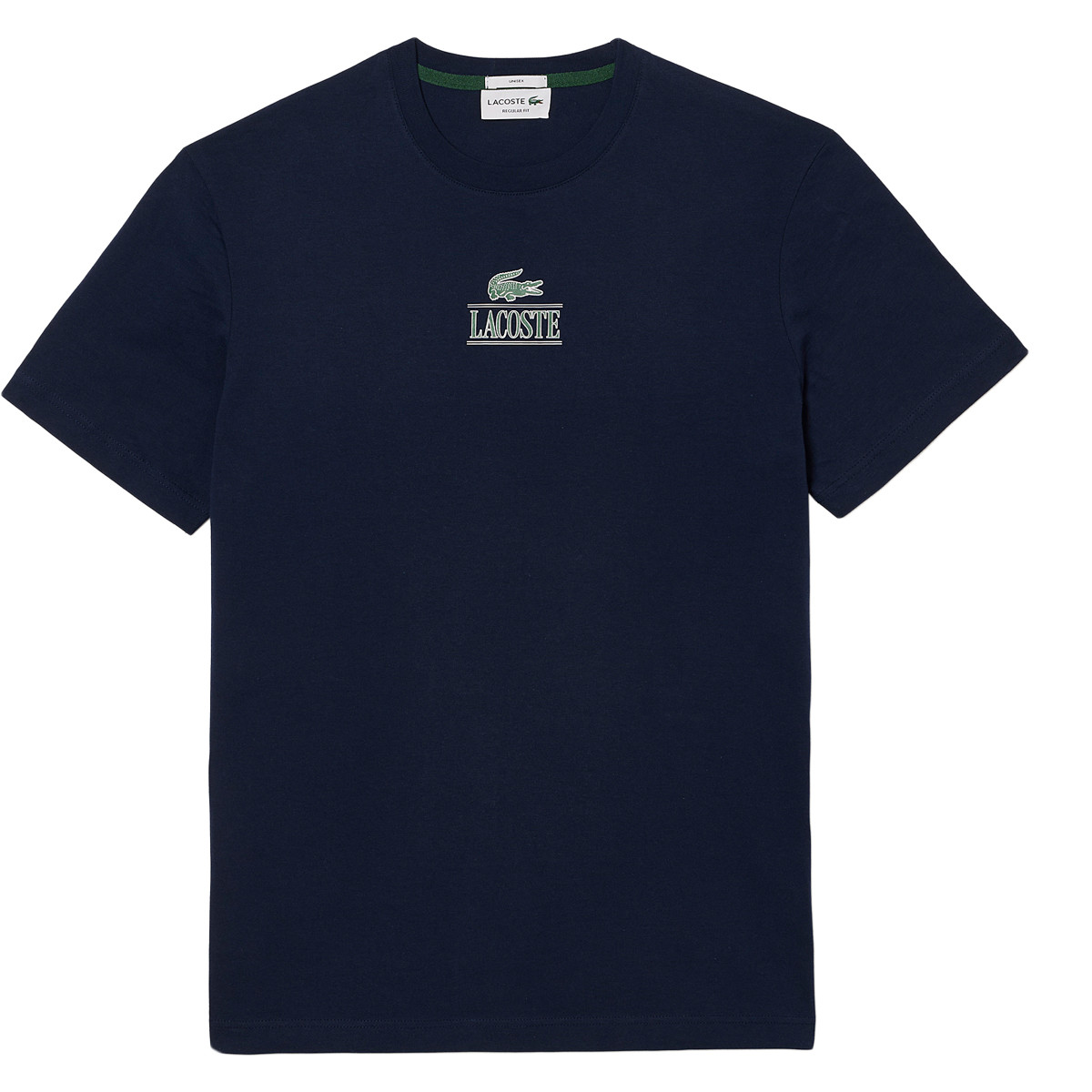 LACOSTE LOGO CENTRAL T SHIRT LACOSTE Women s Clothing Tennispro