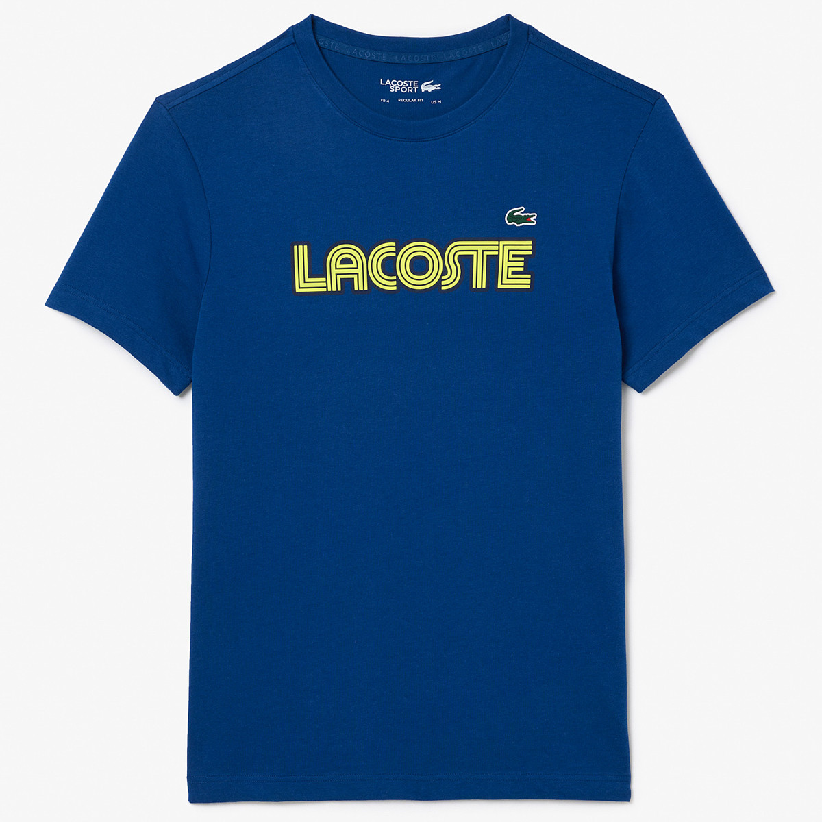 LACOSTE BIG LOGO CORE PERFORMANCE T SHIRT LACOSTE Men s Clothing Tennispro