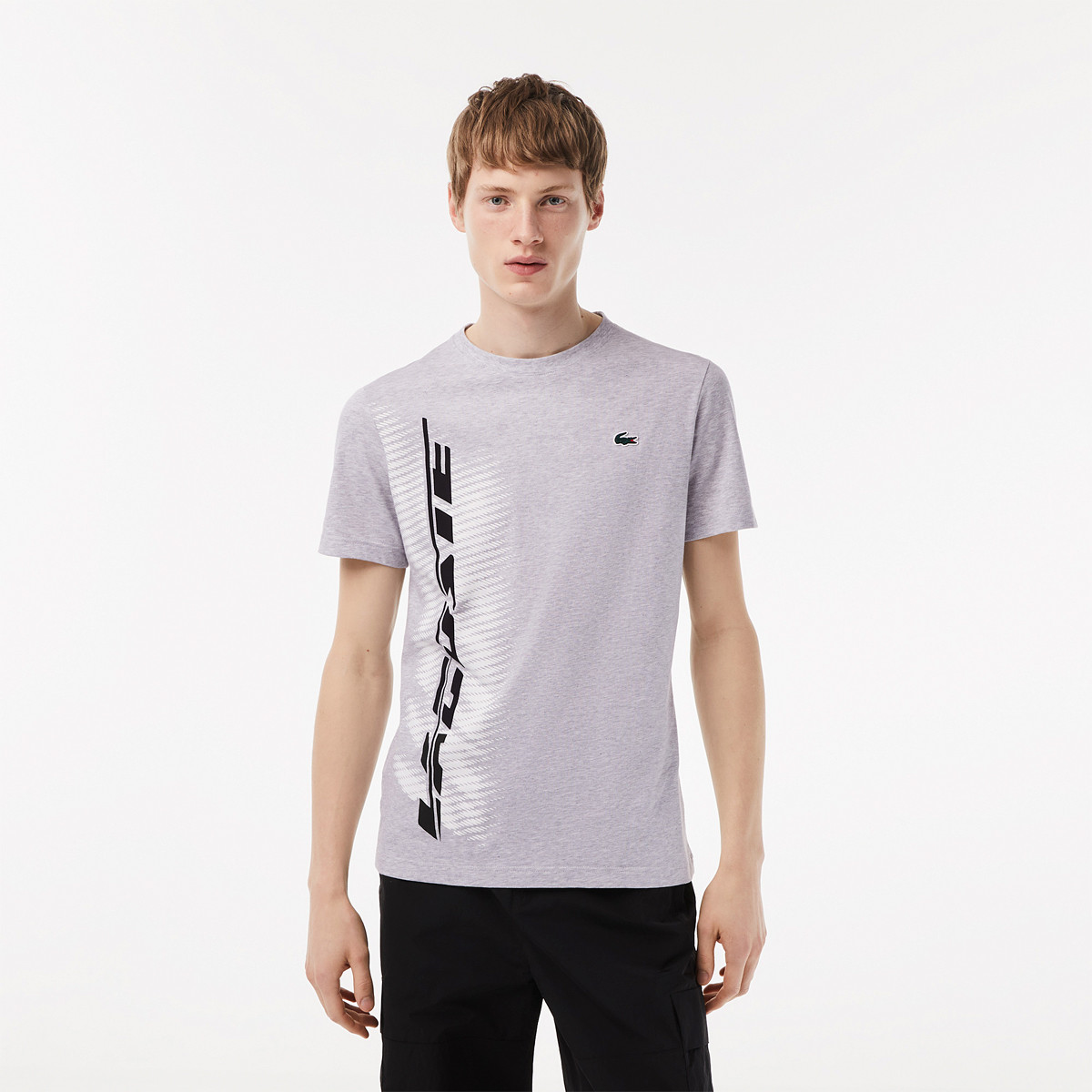 T shirt lacoste new arrivals gris