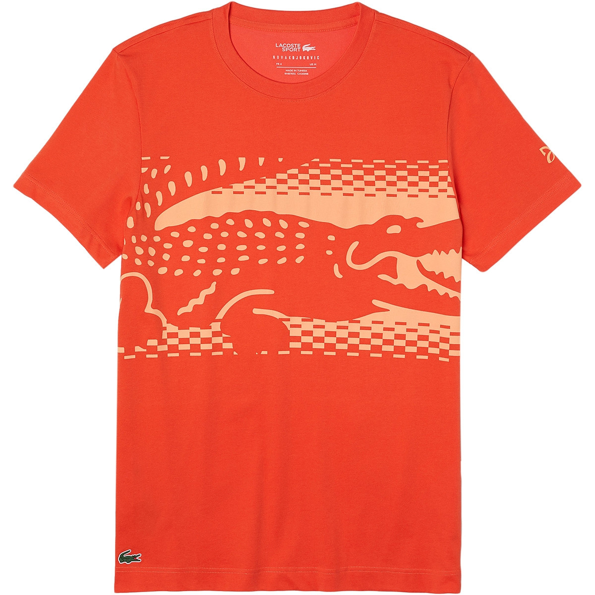 LACOSTE DJOKOVIC T SHIRT LACOSTE Men s Clothing Tennispro