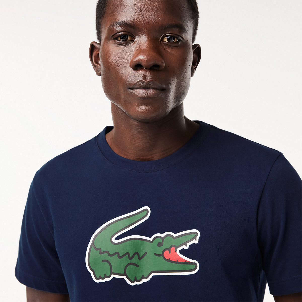 LACOSTE CORE PERFORMANCE CROCO T SHIRT LACOSTE Men s Clothing Tennispro