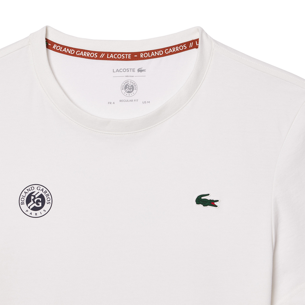 LACOSTE ROLAND GARROS T SHIRT LACOSTE Men s Clothing Tennispro
