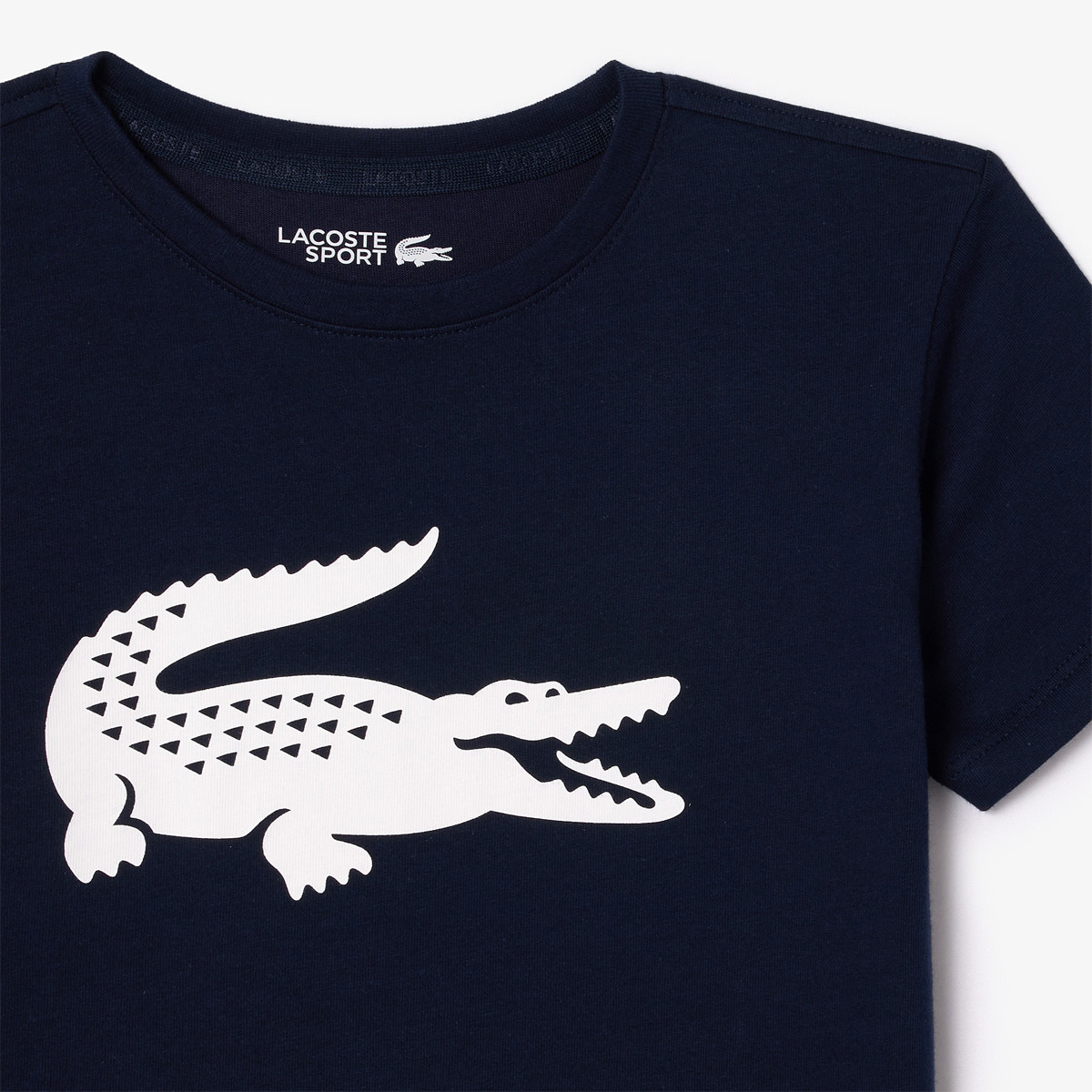 JUNIOR BOYS LACOSTE CROCO T SHIRT LACOSTE Juniors Clothing Tennispro