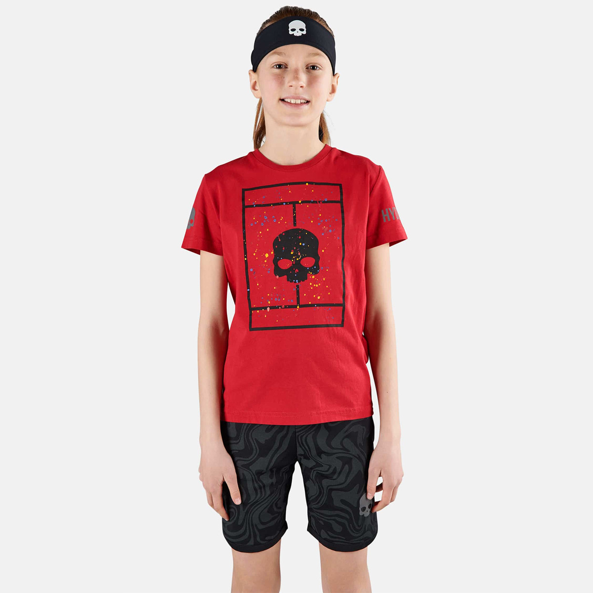 JUNIOR BOYS HYDROGEN TENNIS COURT T SHIRT HYDROGEN Juniors Clothing Tennispro