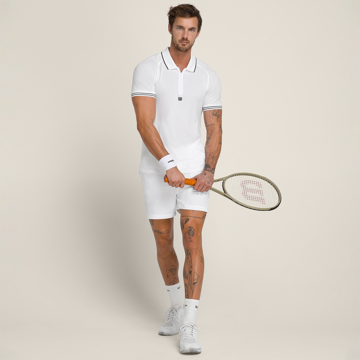 WILSON SERIES SEAMLESS POLO WILSON Men s Clothing Tennispro