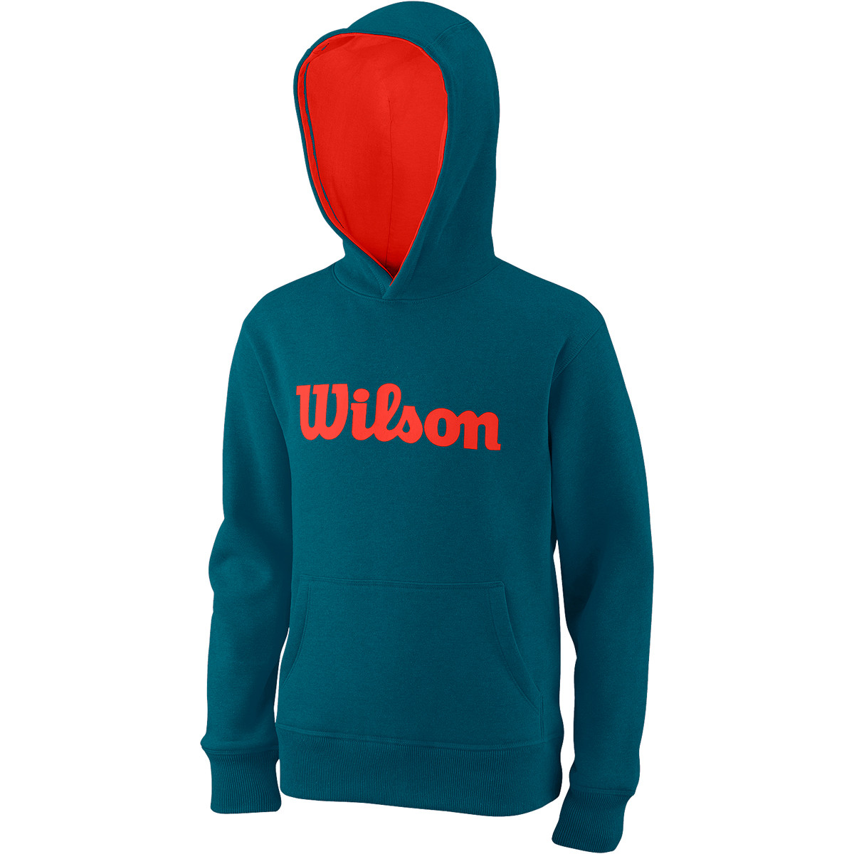 JUNIOR WILSON SCRIPT COTTON HOODIE - WILSON - Juniors - Clothing