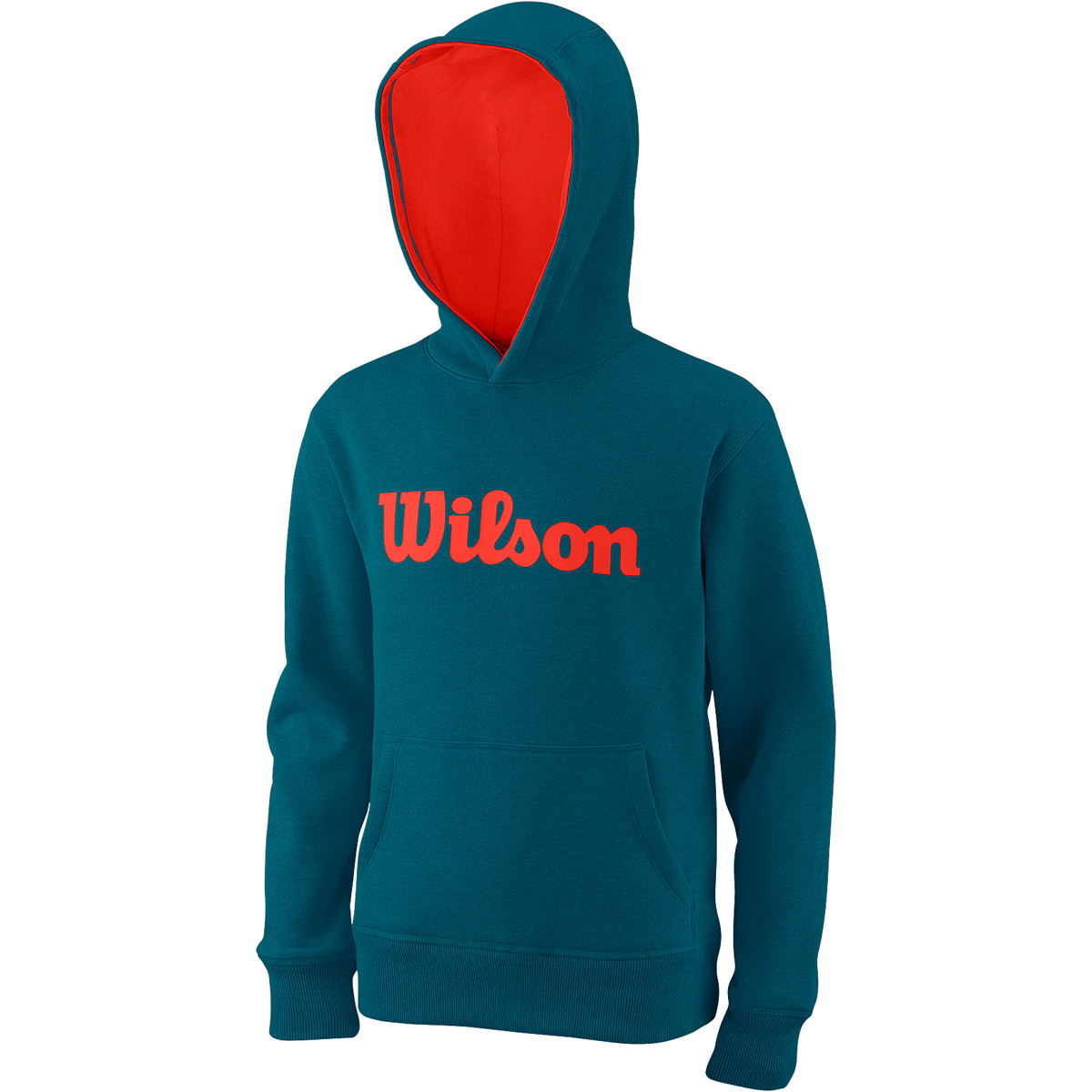 JUNIOR WILSON SCRIPT COTTON HOODIE WILSON Juniors Clothing