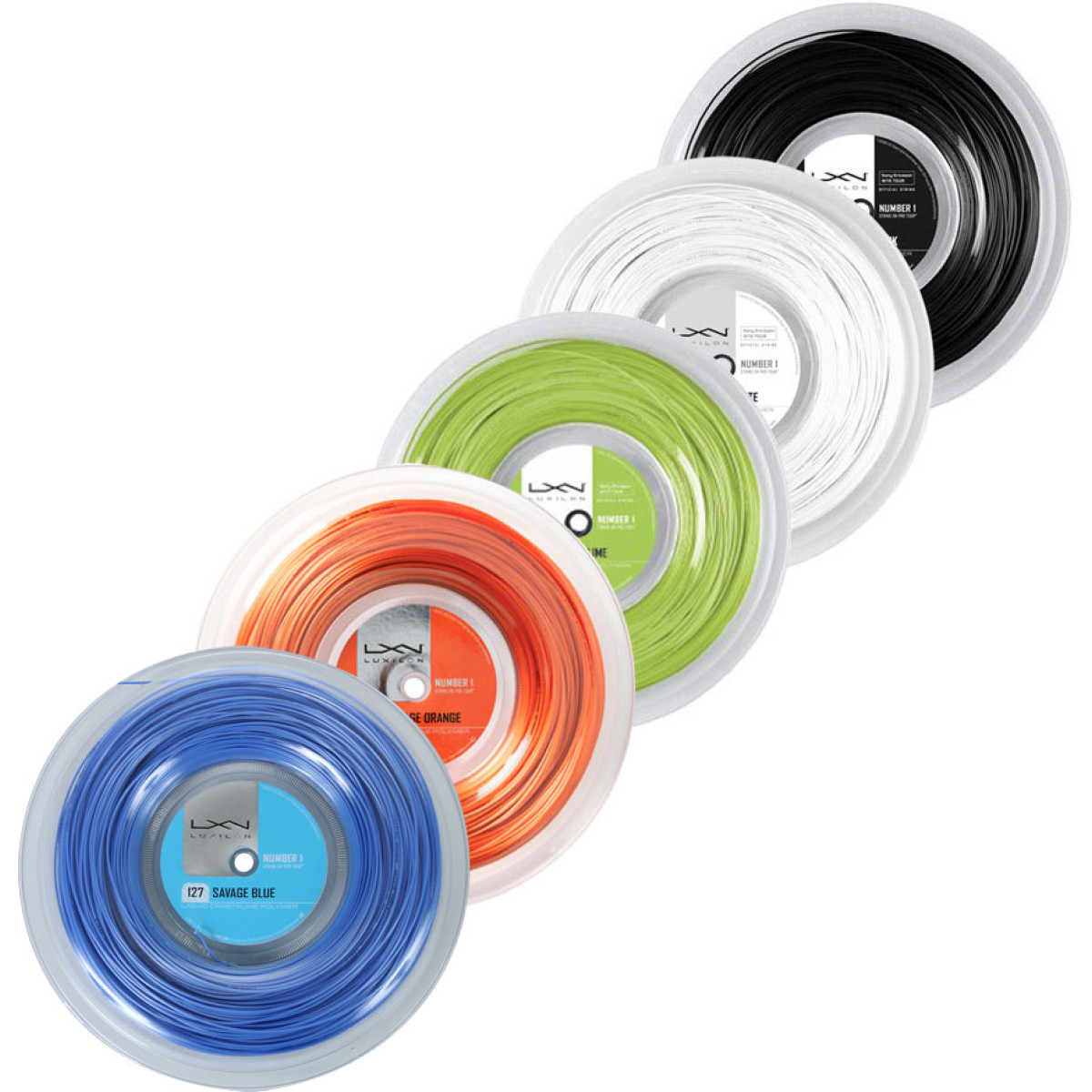 REEL LUXILON SAVAGE BLACK (200 METERS)