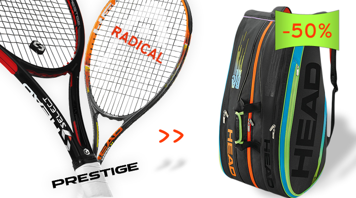 head prestige tennis bag